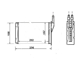 RADIATOR FOR renault ESPACE ? (J11_)  r9 7701027078