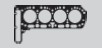 GASKET FOR BENZ Saloon (W123) 6150161020 10009200