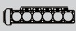 GASKET FOR BMW 7 Saloon (E23) 11121256919 10044800