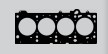 GASKET FOR CHRYSLER 4884407AA 10157900 ￠88.5 METAL