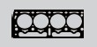GASKET FOR FIAT SEICENTO (187) 7694363 10076400