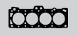 GASKET FOR DAIHATSU 11115-15021 10025800 ￠79