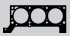 GASKET FOR DODGE 4694216-B 10108900 4694217-B 10109000 ￠94