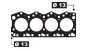 GASKET FOR RENAULT MASTER 4837051 10068600 ￠95