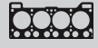 GASKET FOR  RENAULT 5 3277433 10036100 ￠77